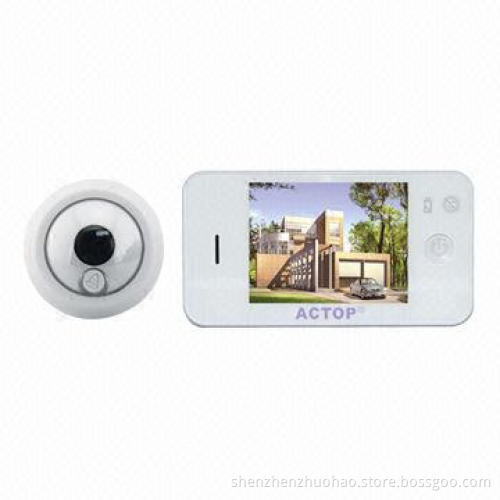 3.5-inch Digital Door Viewer with Doorbell Automatically Take Photos PHV-3505